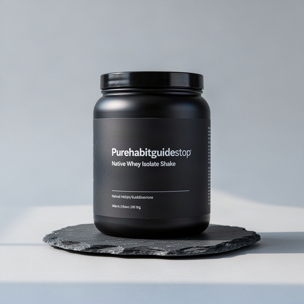 Purehabitguidestop Native Whey Isolate Shake