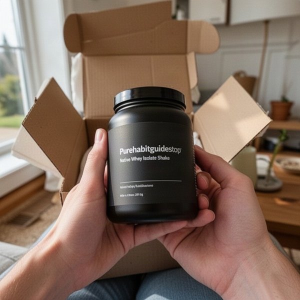 Purehabitguidestop Native Whey Isolate Shake